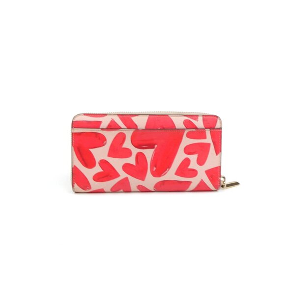 kate spade new york hearts zip around continental wallet - Picture 7 of 13